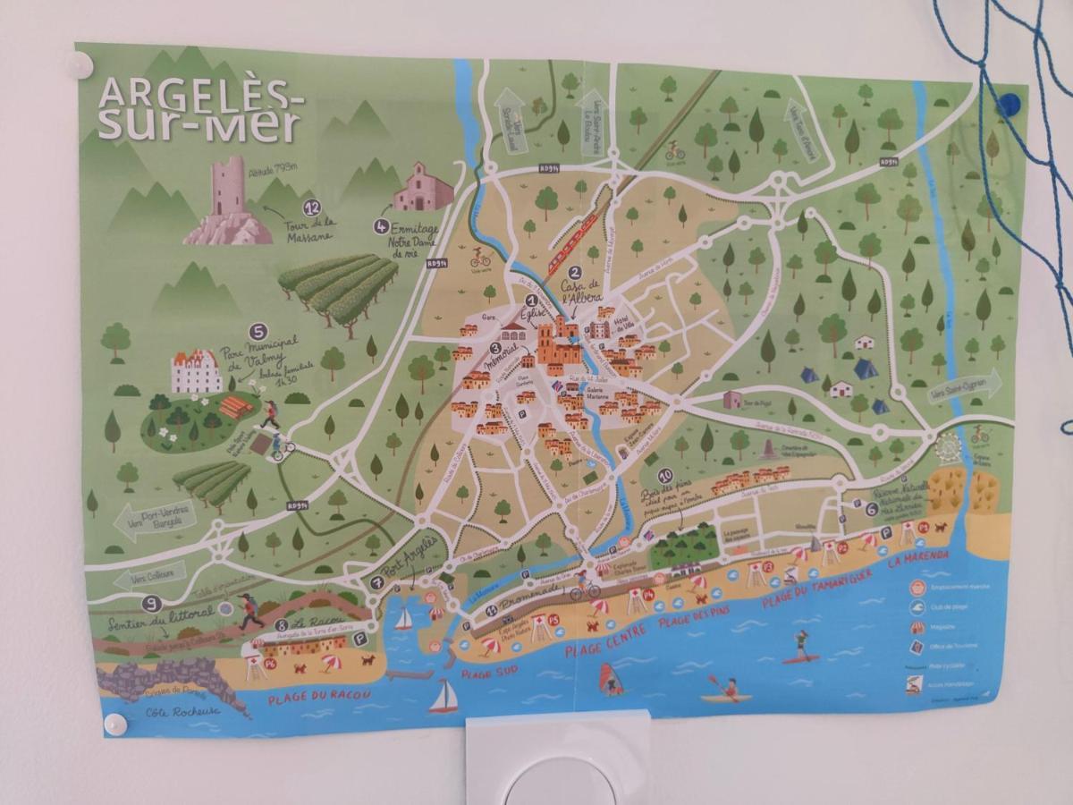 Bienvenue A La Plage ! Argelès-sur-Mer Exteriör bild